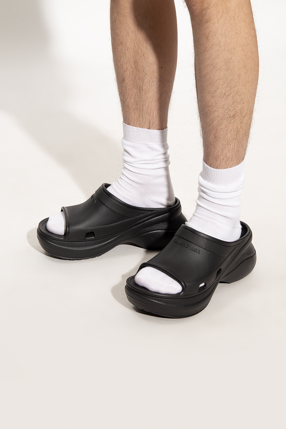 Balenciaga on sale crocs men